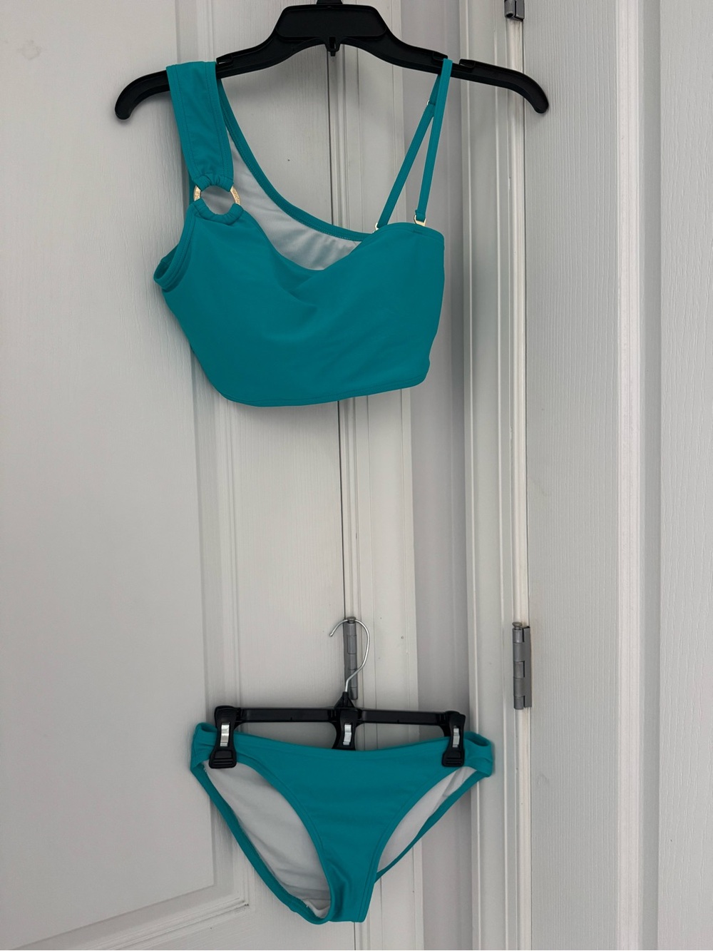Michael Kors - Teal Swim Ring Detail Bikini
